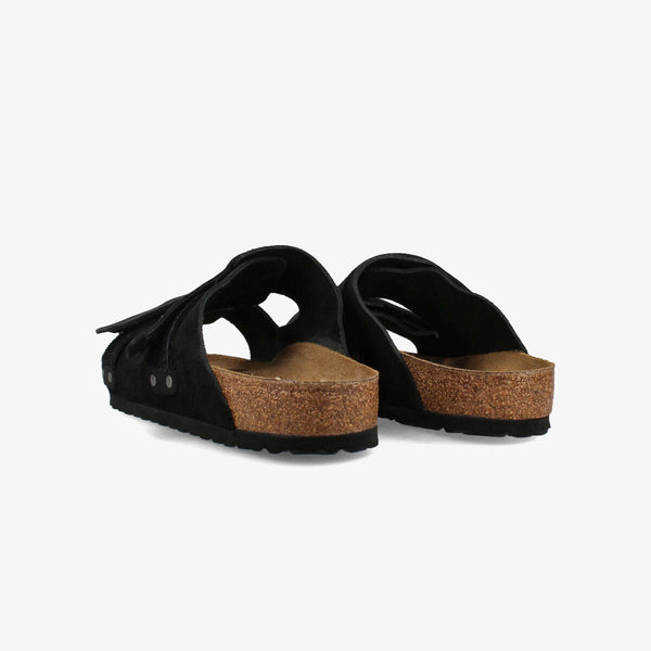 BIRKENSTOCK UJI NUBUCK SUEDE LEATHER 【REGULAR】 BLACK