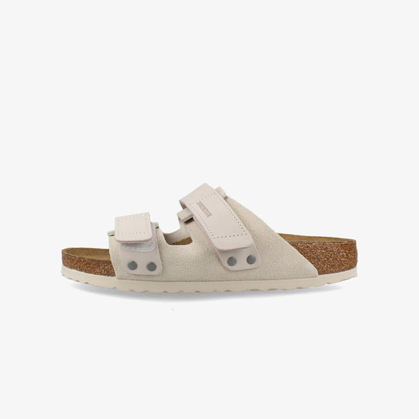 BIRKENSTOCK UJI NUBUCK SUEDE LEATHER 【NARROW】 ANTIQUE WHITE