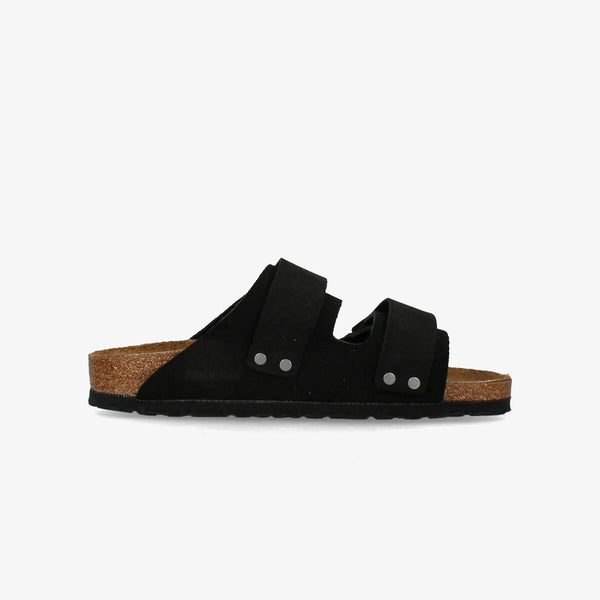 BIRKENSTOCK UJI NUBUCK SUEDE LEATHER 【NARROW】 BLACK