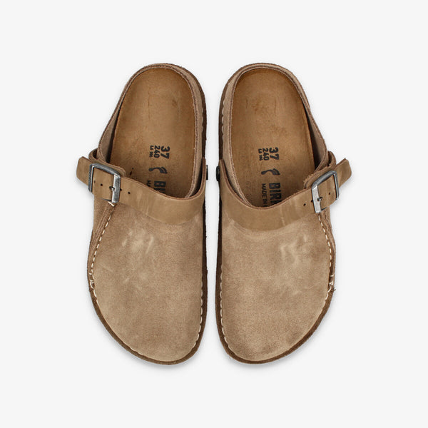 BIRKENSTOCK LUTRY PREMIUM SUEDE 【NARROW】 TAUPE