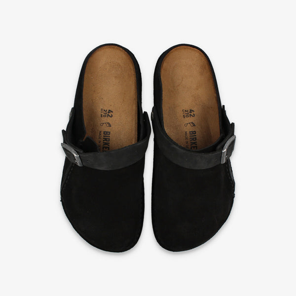 BIRKENSTOCK LUTRY PREMIUM SUEDE 【REGULAR】 BLACK