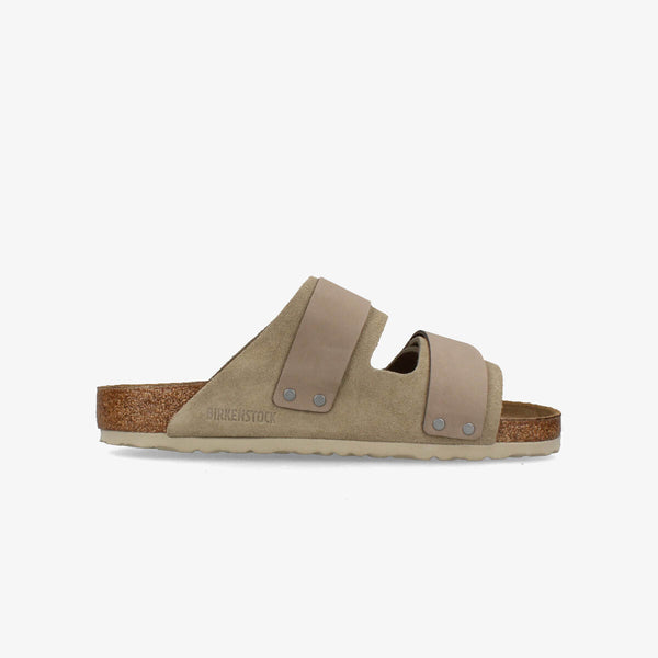 BIRKENSTOCK UJI NUBUCK SUEDE LEATHER 【REGULAR】 TAUPE