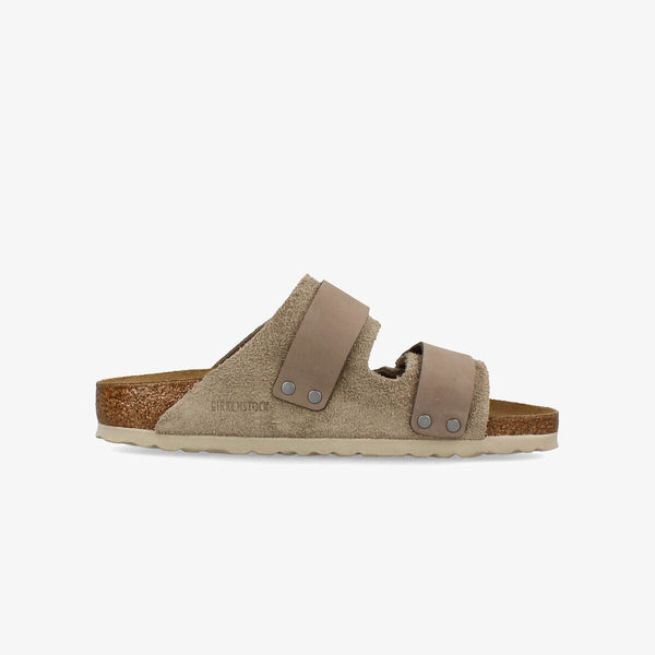 BIRKENSTOCK UJI NUBUCK SUEDE LEATHER 【NARROW】 TAUPE