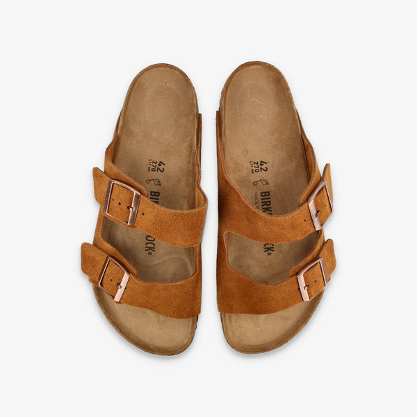 BIRKENSTOCK ARIZONA SUEDE LEATHER 【REGULAR】 MINK