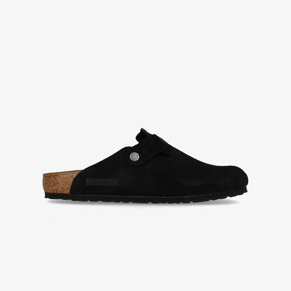 BIRKENSTOCK BOSTON SUEDE LEATHER 【REGULAR】 BLACK