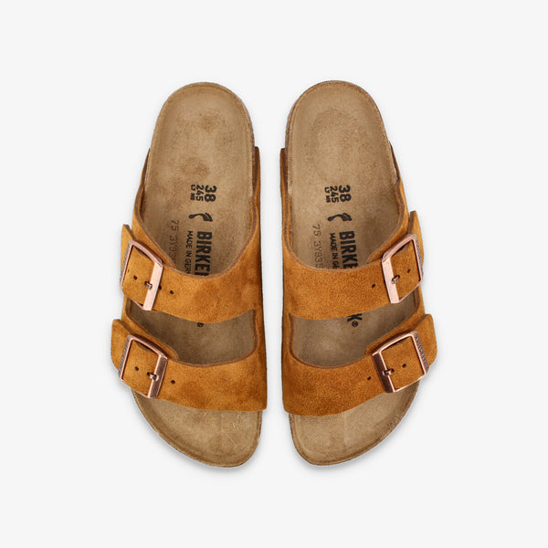 BIRKENSTOCK ARIZONA SUEDE LEATHER 【NARROW】 MINK