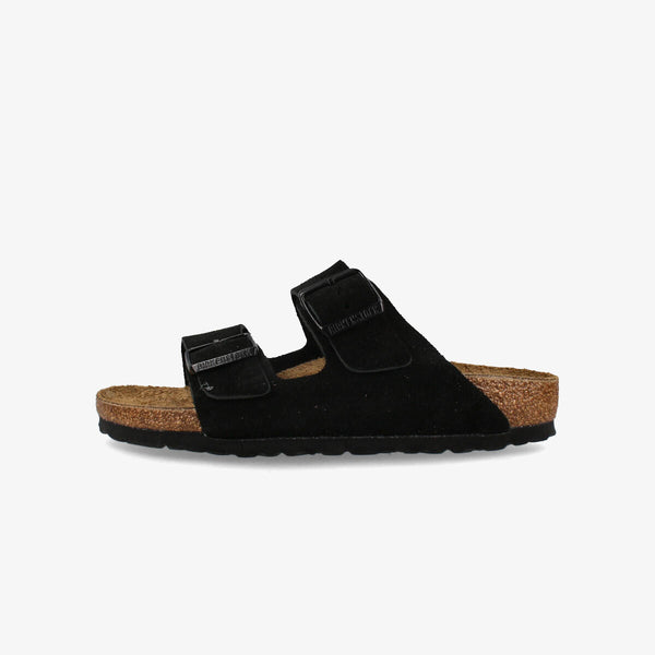 BIRKENSTOCK ARIZONA SUEDE LEATHER 【NARROW】 BLACK