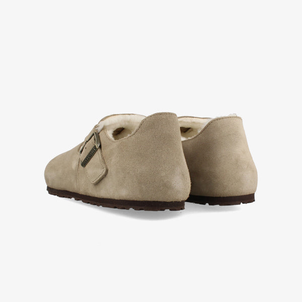 BIRKENSTOCK LONDON SHEARLING SUEDE LEATHER 【REGULAR】 TAUPE