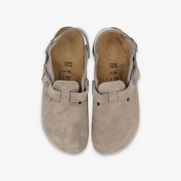 BIRKENSTOCK TOKIO SUEDE LEATHER 【NARROW】 STONE COIN