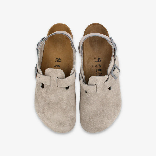 BIRKENSTOCK TOKIO SUEDE LEATHER 【REGULAR】 STONE COIN