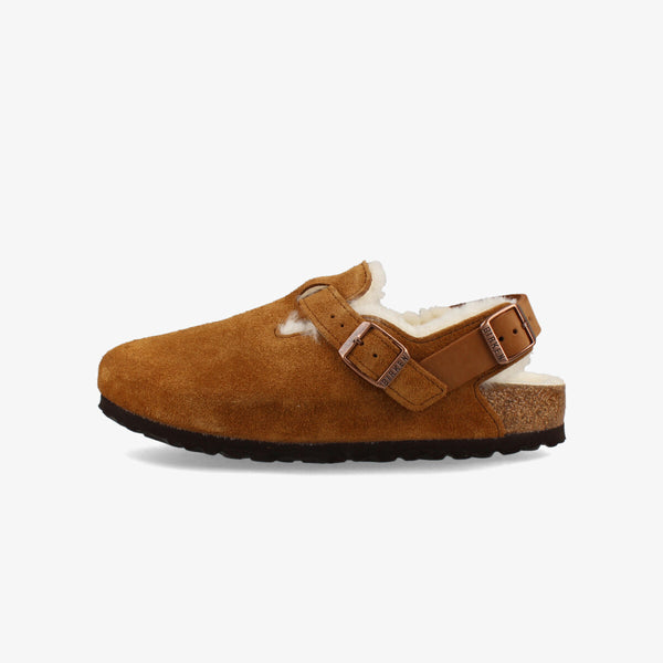 BIRKENSTOCK TOKIO SHEARLING SUEDE LEATHER 【NARROW】 MINK