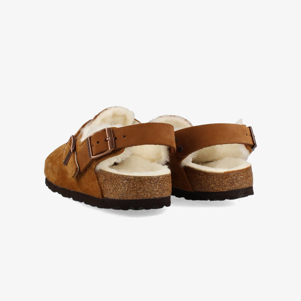 BIRKENSTOCK TOKIO SHEARLING SUEDE LEATHER 【NARROW】 MINK