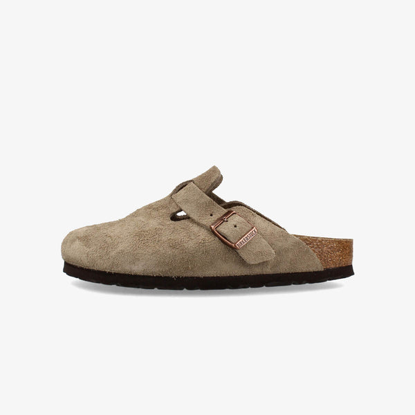 BIRKENSTOCK BOSTON SUEDE LEATHER 【NARROW】 TAUPE