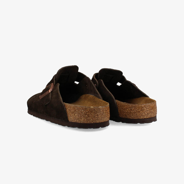 BIRKENSTOCK BOSTON SUEDE LEATHER 【REGULAR】 MOCCA