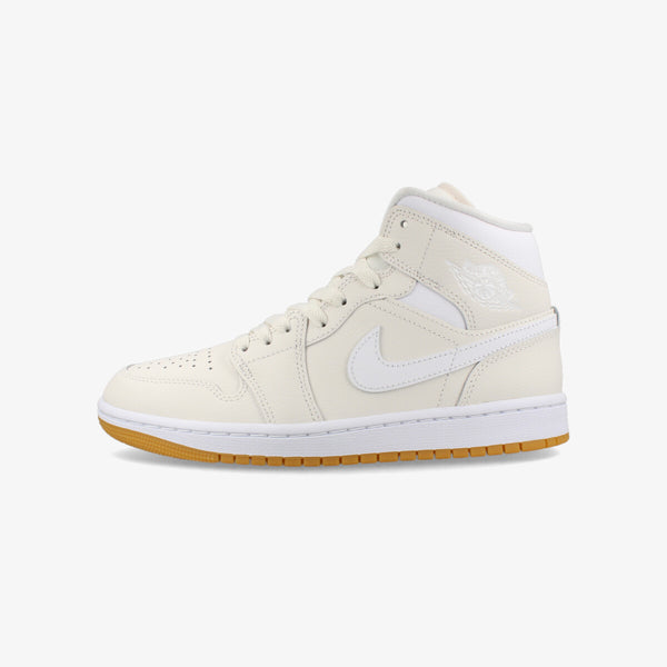 NIKE WMNS AIR JORDAN 1 MID PHANTOM/GUM LIGHT BROWN/WHITE