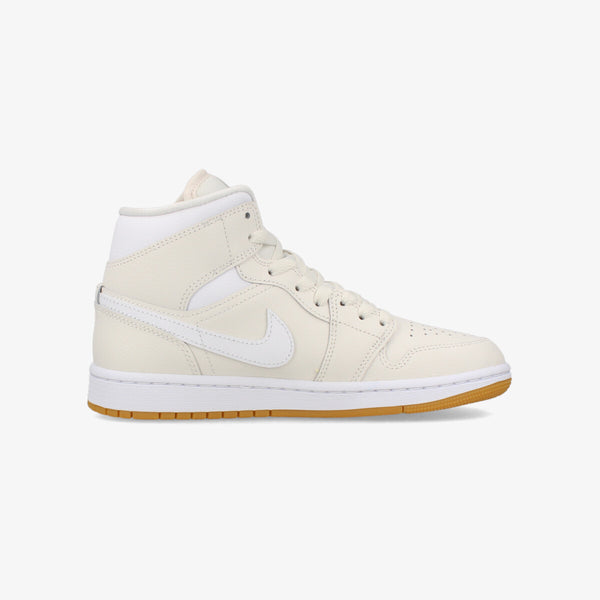 NIKE WMNS AIR JORDAN 1 MID PHANTOM/GUM LIGHT BROWN/WHITE