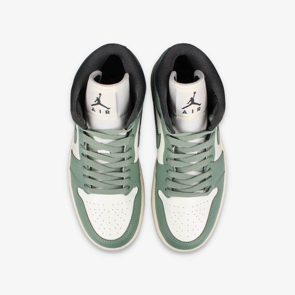 NIKE WMNS AIR JORDAN 1 MID ANTHRACITE/JADE SMOKE/SAIL/LEGEND SAND