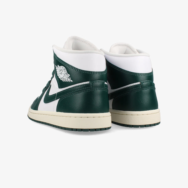 NIKE WMNS AIR JORDAN 1 MID WHITE/OXIDIZED GREEN/SAIL