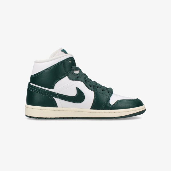 NIKE WMNS AIR JORDAN 1 MID WHITE/OXIDIZED GREEN/SAIL