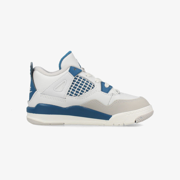 NIKE AIR JORDAN 4 RETRO TD 【MILITARY BLUE】 OFF WHITE/MILITARY BLUE/NEUTRAL GREY