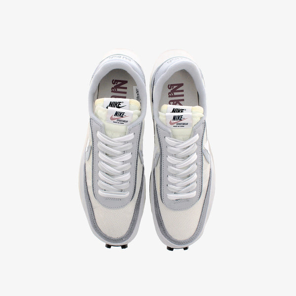 sacai x NIKE LD WAFFLE SUMMIT WHITE/WHITE/WOLF GREY