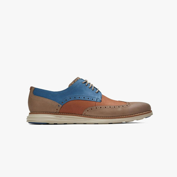 COLE HAAN ORIGINALGRAND WINGTIP OXFORD DARK SEQUOIA/IRISH COFFEE/ENSIG ...