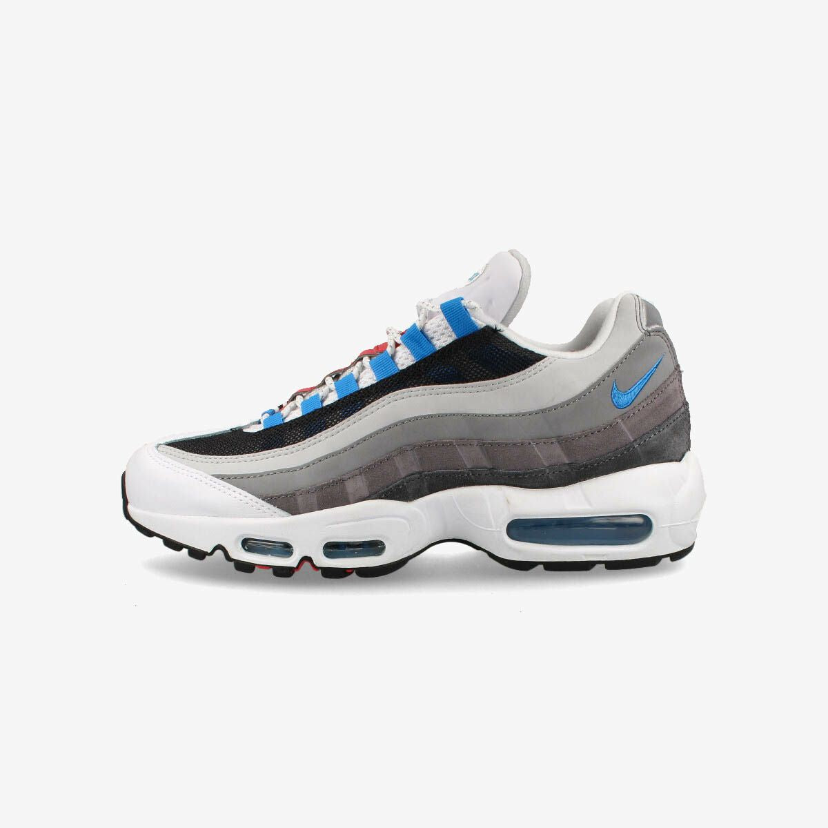 NIKE AIR MAX 95 QS BLACK/MULTI COLOR [GREEDY 2.0] [SPLIT STYLE] – KICKS LAB.