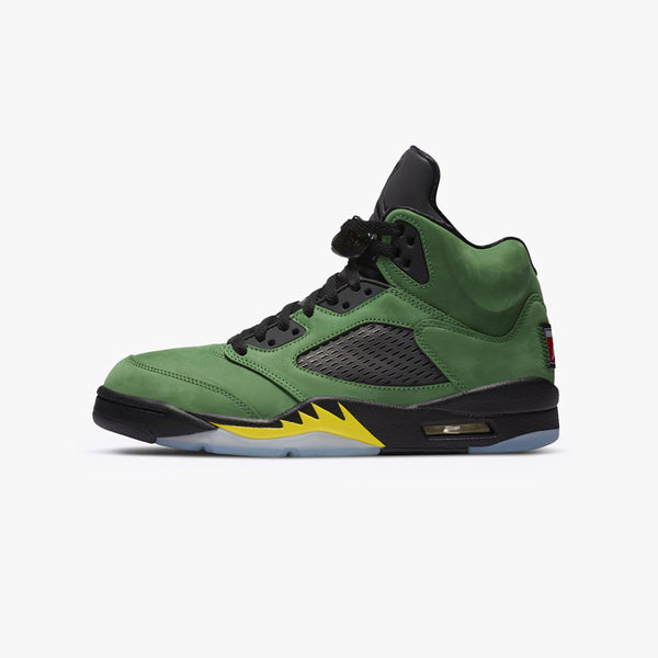 NIKE AIR JORDAN 5 RETRO SE 【OREGON DUCKS】 APPLE GREEN/BLACK/BLACK