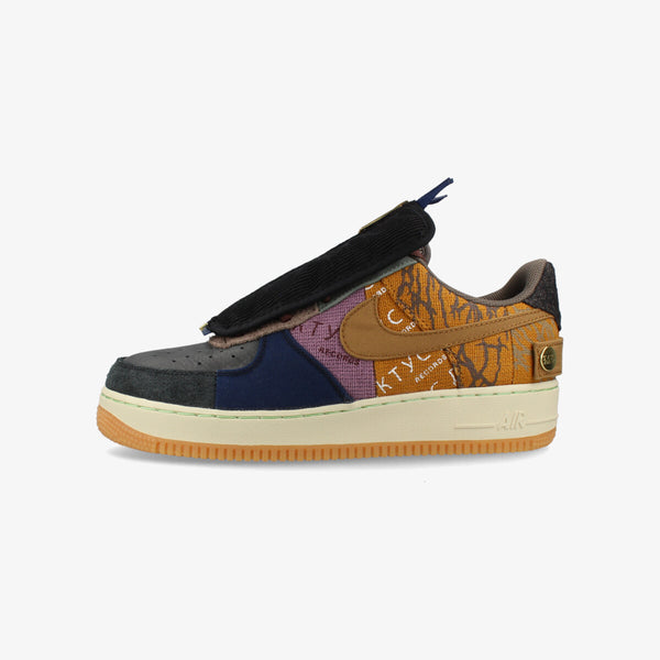 NIKE AIR FORCE 1 LOW MULTI COLOR/MUTED BRONZE [CACTUS JACK] [TRAVIS SCOTT]