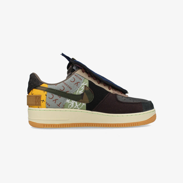 NIKE AIR FORCE 1 LOW MULTI COLOR/MUTED BRONZE 【CACTUS JACK】 【TRAVIS SCOTT】