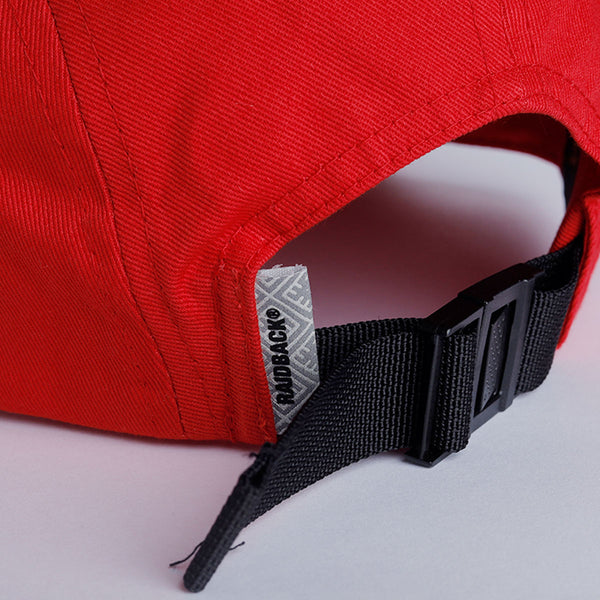 CRSB/raidback fabric Camp Cap RED