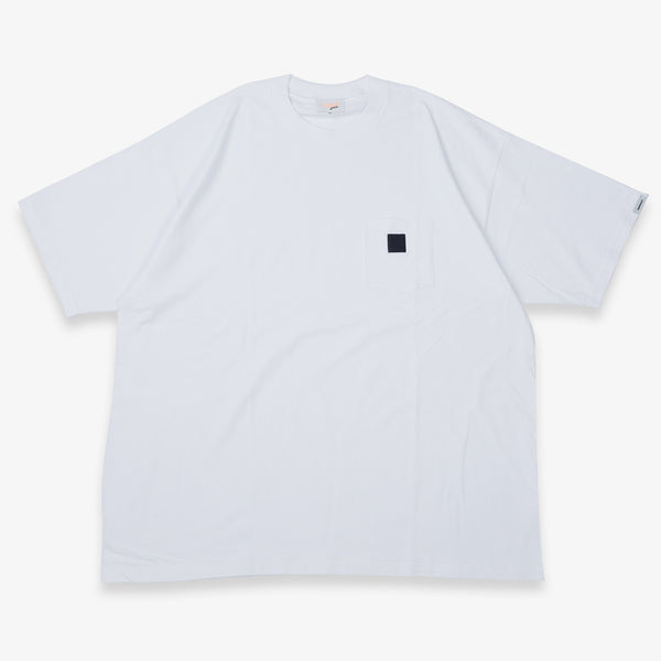 CRSB/raidback fabric Pocket Tee WHITE