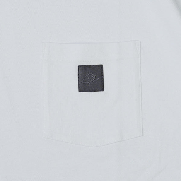 CRSB/raidback fabric Pocket Tee WHITE