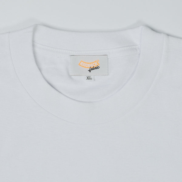 CRSB/raidback fabric Pocket Tee WHITE