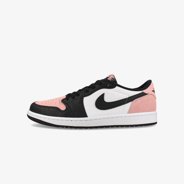 NIKE AIR JORDAN 1 RETRO LOW OG BLACK/BLEACHED CORAL/WHITE