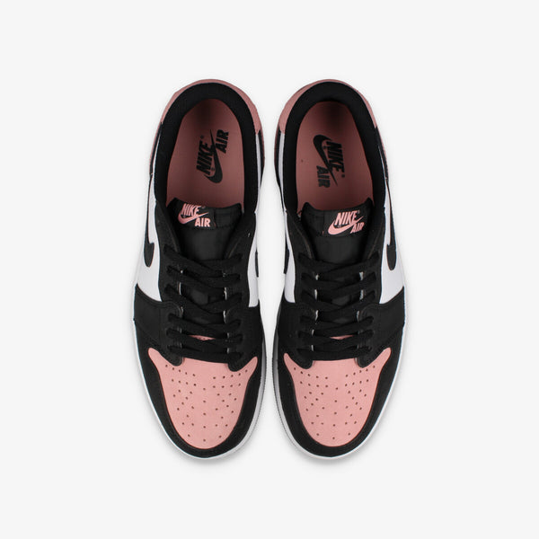 NIKE AIR JORDAN 1 RETRO LOW OG BLACK/BLEACHED CORAL/WHITE