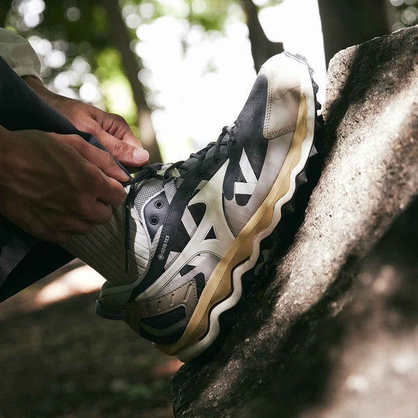 MIZUNO WAVE MUJIN TL GTX LIGHT GRAY/BLACK