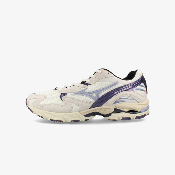 MIZUNO WAVE RIDER 10 WHITE/LIGHT GREY/PURPLE