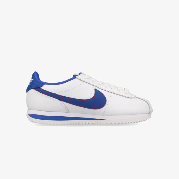 NIKE CORTEZ BASIC LEATHER WHITE/GAME ROYAL