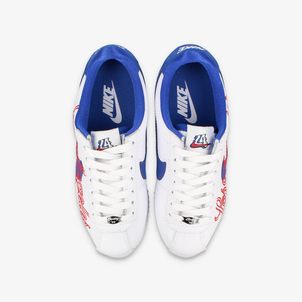 NIKE CORTEZ BASIC LEATHER WHITE/GAME ROYAL