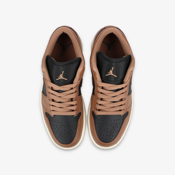 NIKE WMNS AIR JORDAN 1 LOW ARCHAEO BROWN/BLACK/SAIL