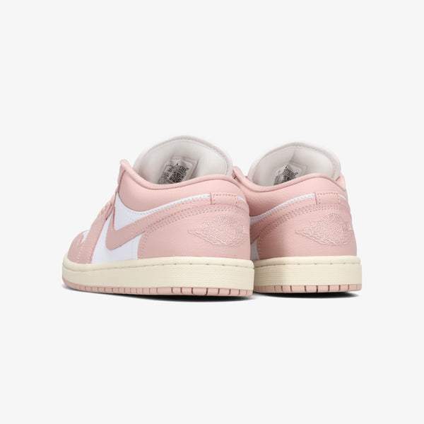 NIKE WMNS AIR JORDAN 1 LOW WHITE/PINK OXFORD/SAIL