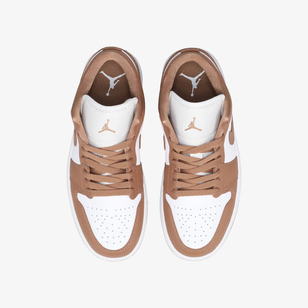 NIKE WMNS AIR JORDAN 1 LOW ARCHAEO BROWN/ARCHAEO BROWN/WHITE