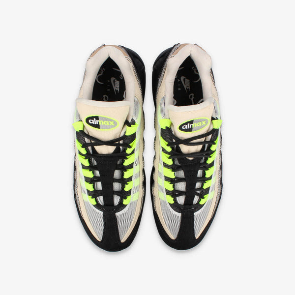 NIKE AIR MAX 95 【DENHAM】 BLACK/VOLT/SUMMIT WHITE