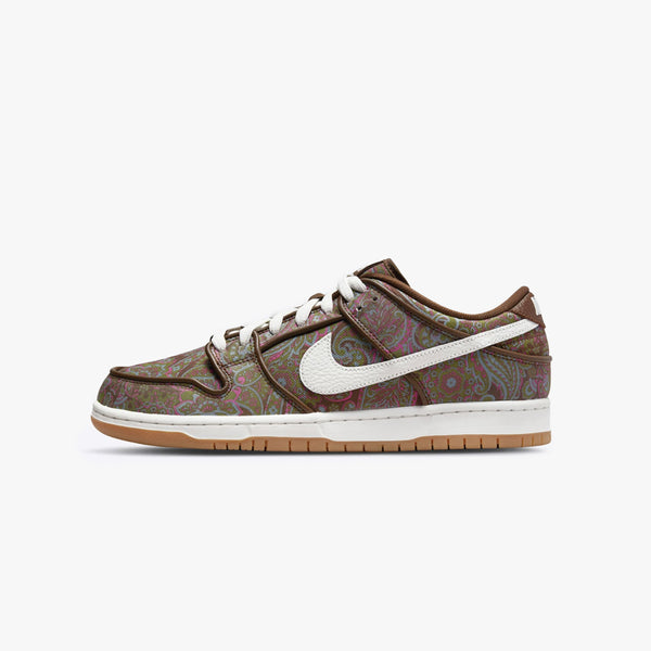 NIKE SB DUNK LOW PRM 【BROWN PAISLEY】 CACAO WOW/SUMMIT WHITE-ROUGH GREEN