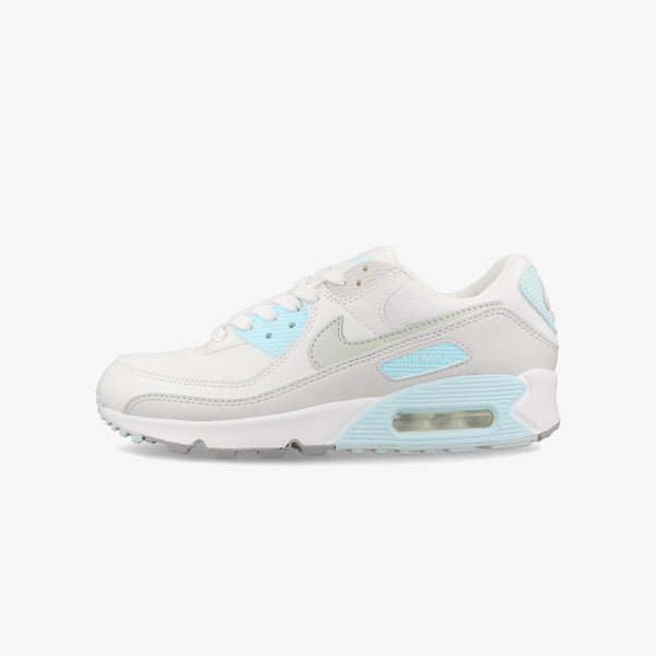 NIKE WMNS AIR MAX 90 WHITE/GLACIER BLUE/WOLF GREY/LIGHT SILVER