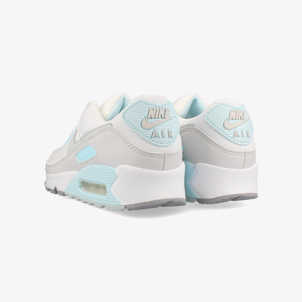 NIKE WMNS AIR MAX 90 WHITE/GLACIER BLUE/WOLF GREY/LIGHT SILVER