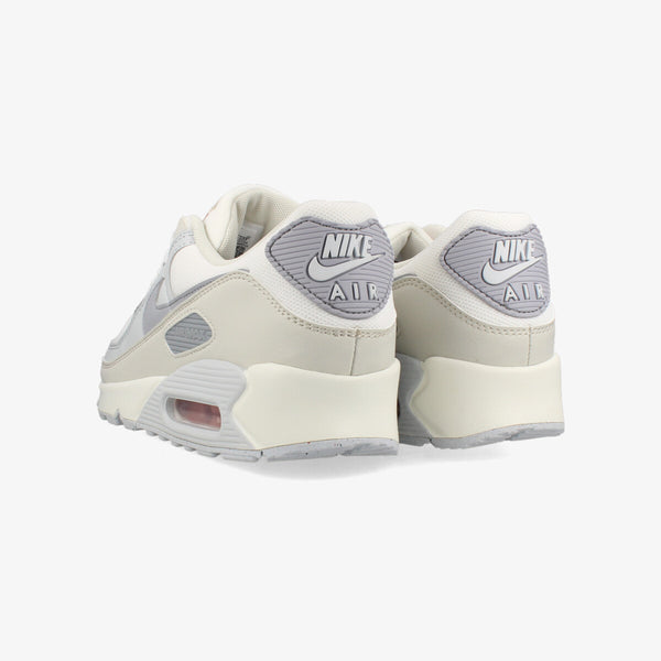 NIKE WMNS AIR MAX 90 SUMMIT WHITE/ WOLF GREY/BEYOND PINK