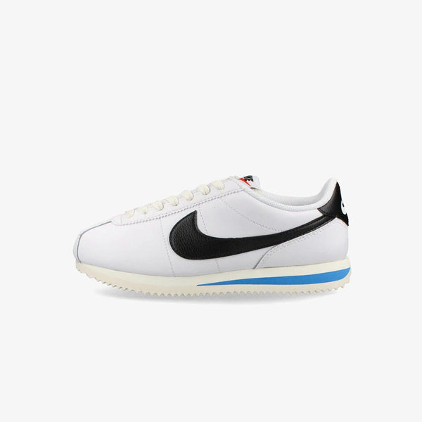 NIKE WMNS CORTEZ WHITE/BLACK/LT PHOTO BLUE/SAIL