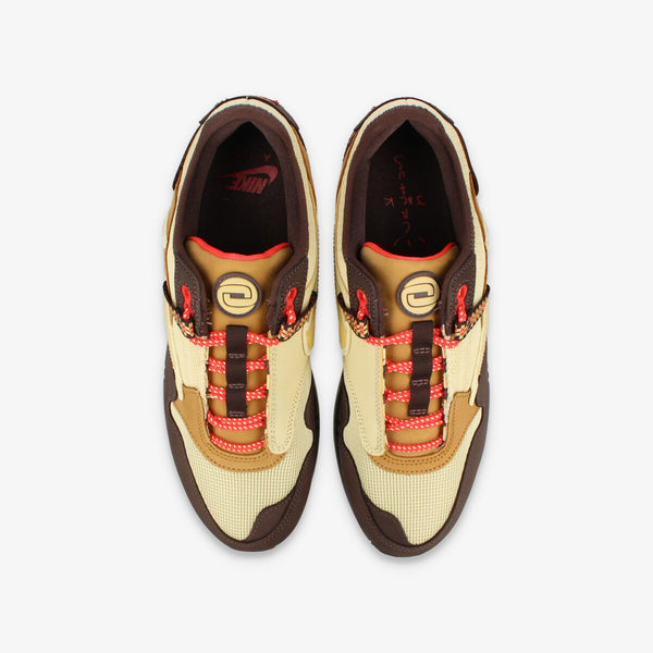 NIKE AIR MAX 1 x CACT.US CORP 【TRAVIS SCOTT】 BAROQUE BROWN/LEMON DROP/WHEAT